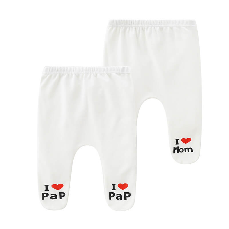 Cotton Baby Foot Pants