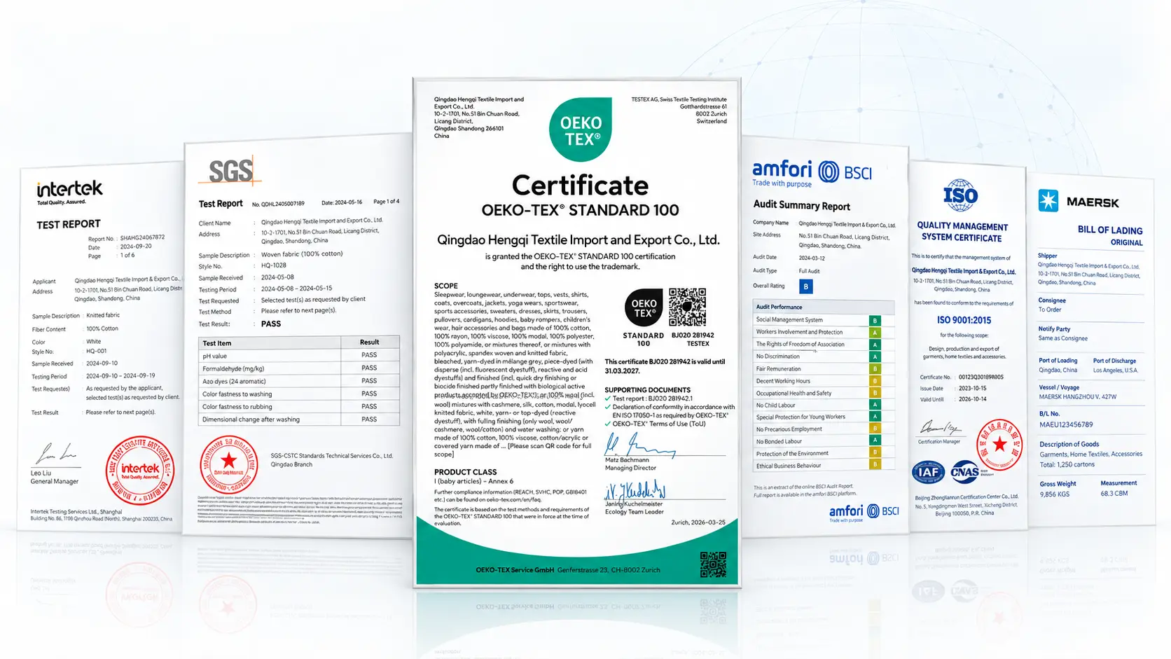 Textile Certification & Compliance Support