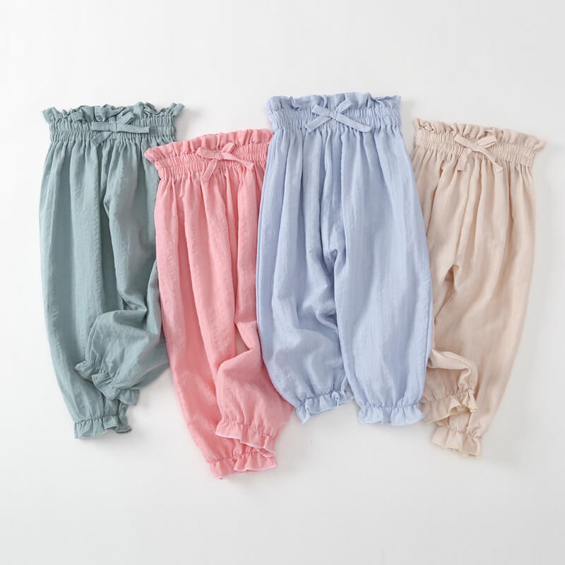 Baby Lightweight Gauze Cuffed Pants