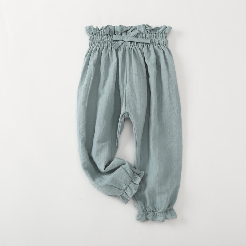 Baby Lightweight Gauze Cuffed Pants