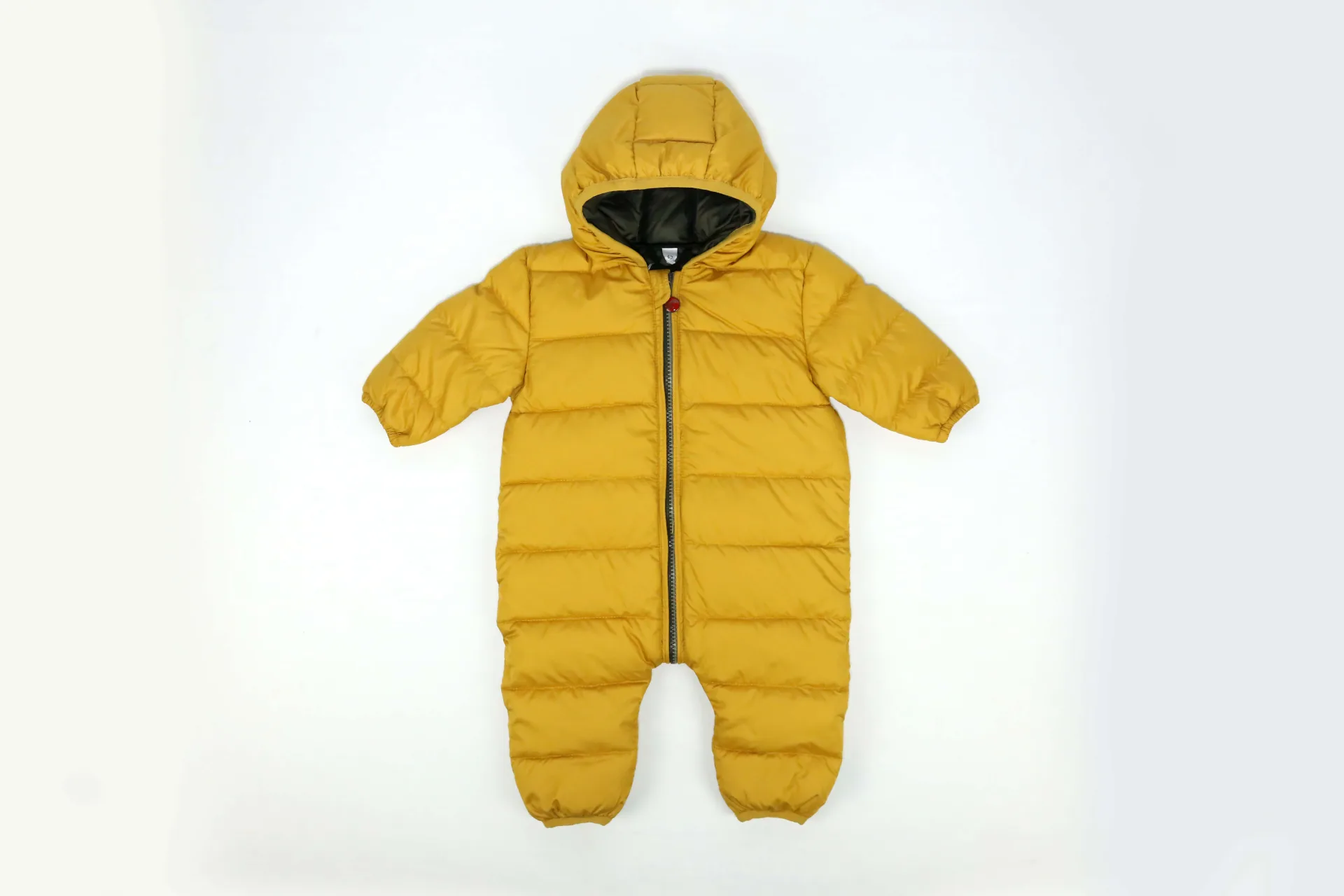 Baby Boy Hooded Padded Romper