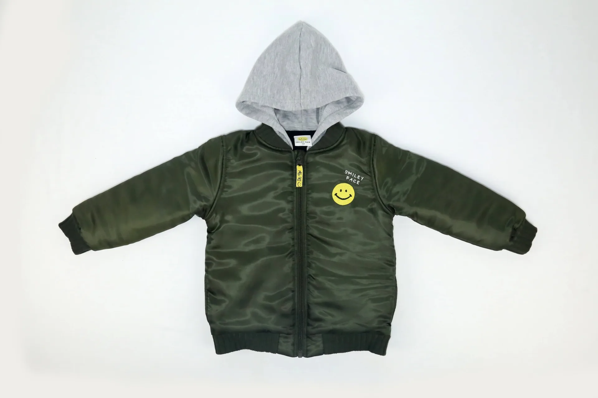 Boys' Hooded Padded Zip Jacket