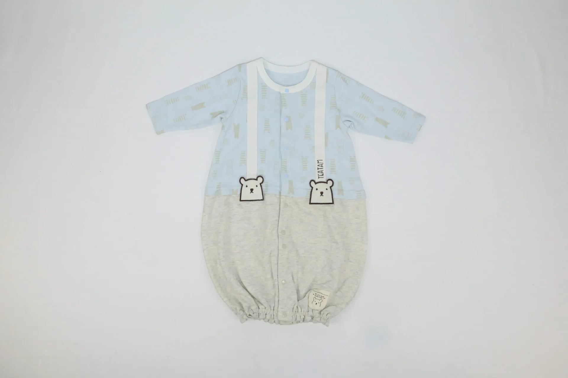 Baby Boy Short-Sleeve Bubble Romper