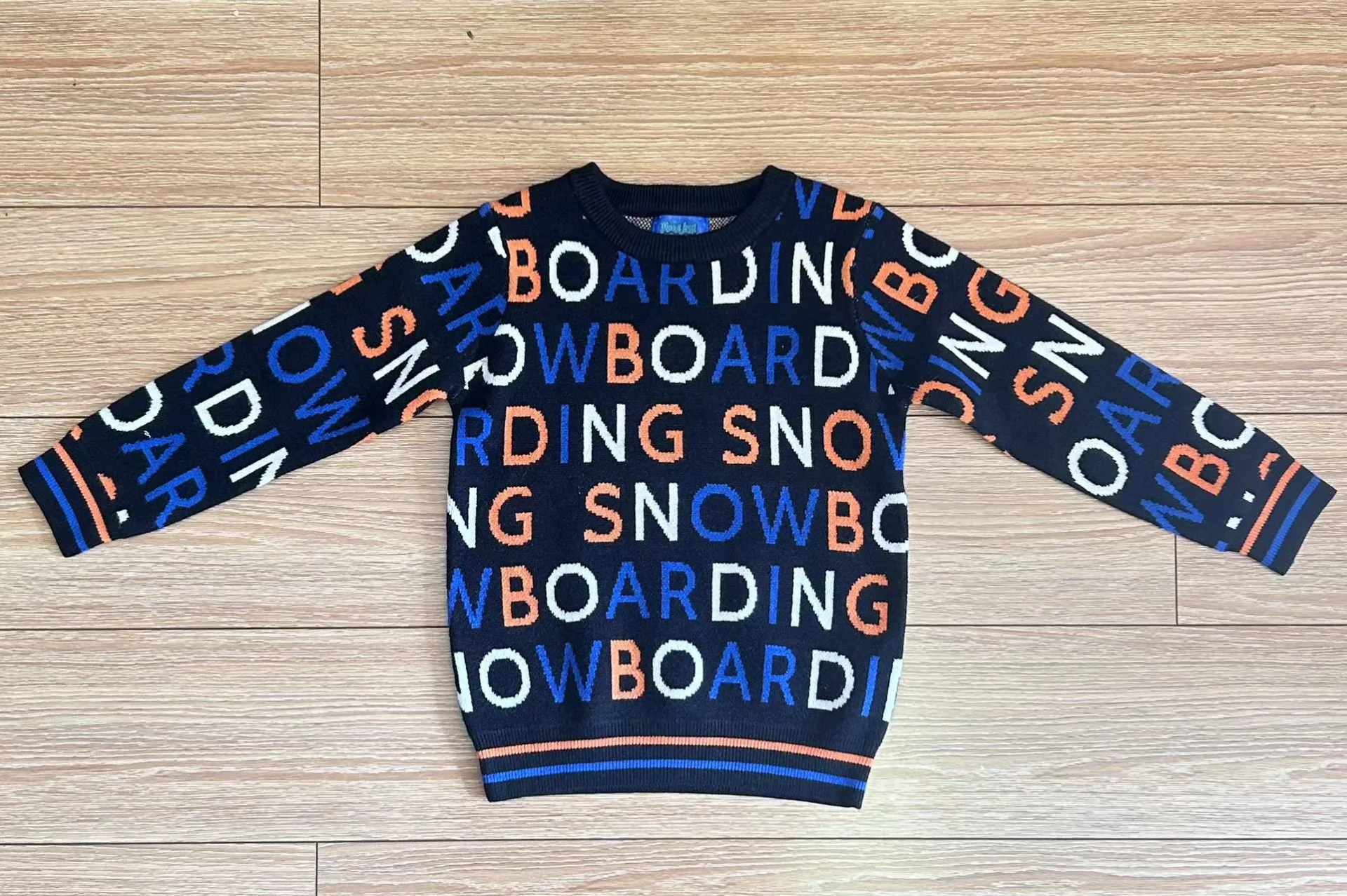 Baby Alphabet Graphic Knit Sweater