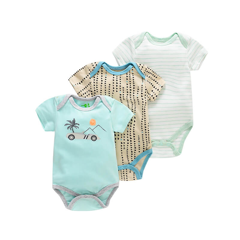 Baby Short-Sleeve Bodysuit Multipack