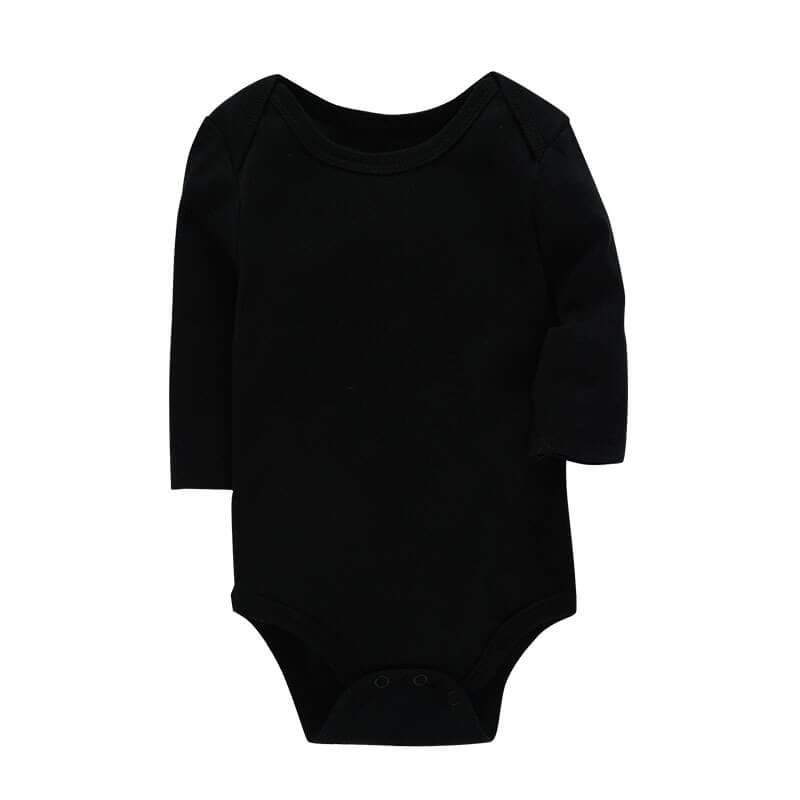 Baby Solid Long-Sleeve Bodysuit