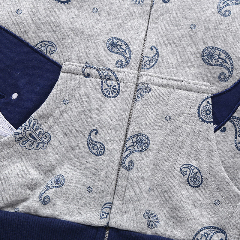 Boys' Cartoon-Print Hooded Jacket