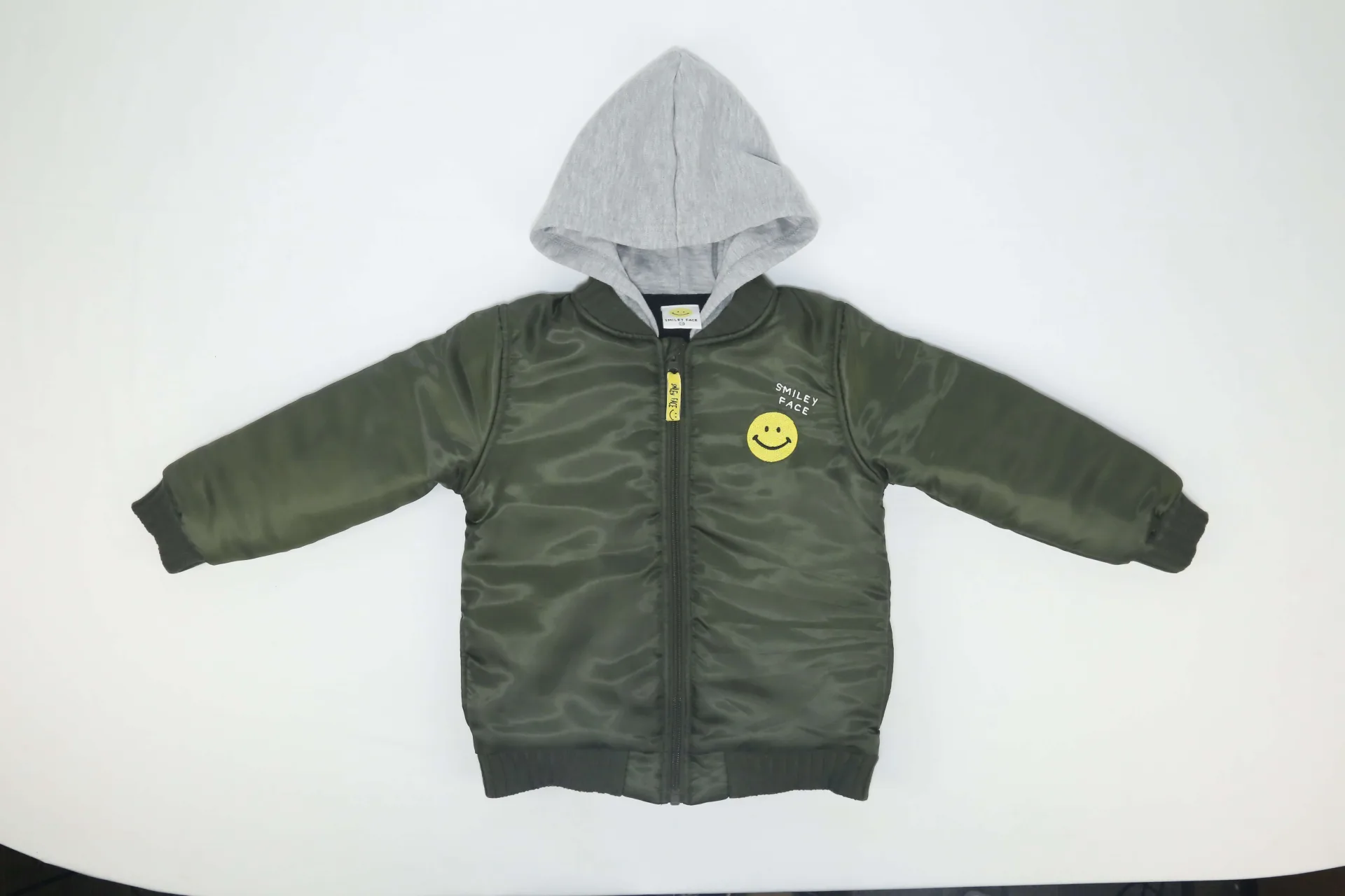 Boys' Hooded Padded Zip Jacket
