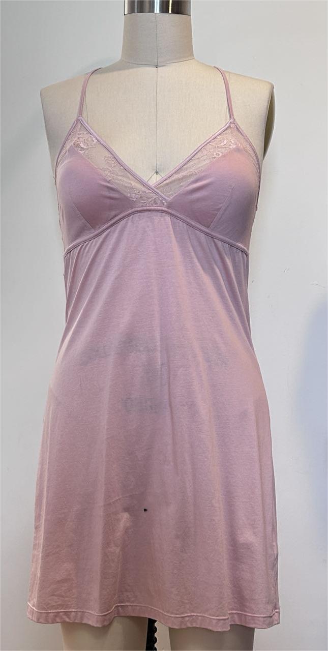 Women's Lace V-Neck Gathered-Bust Nightdress