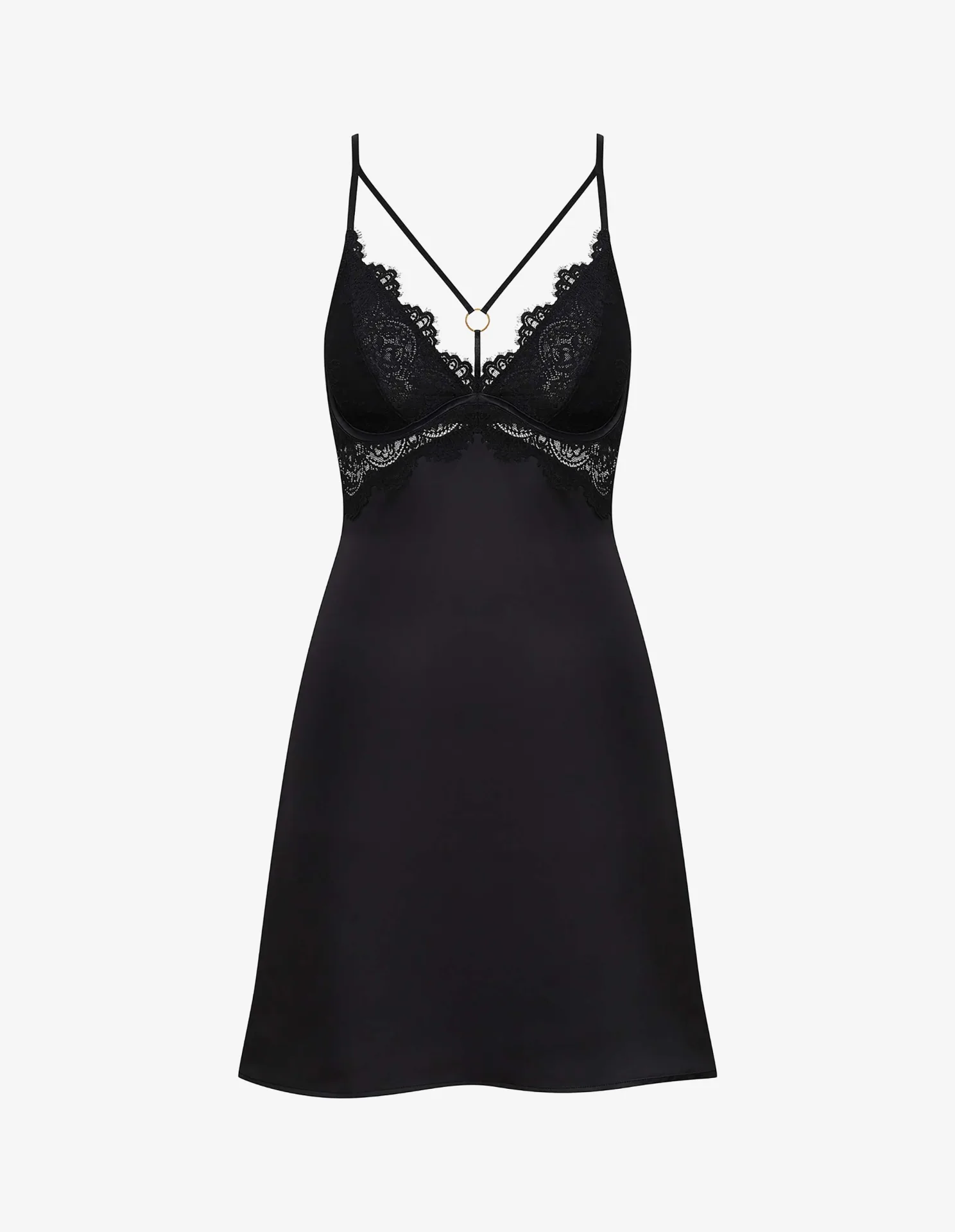 Women's Lace Strappy Nightdress
