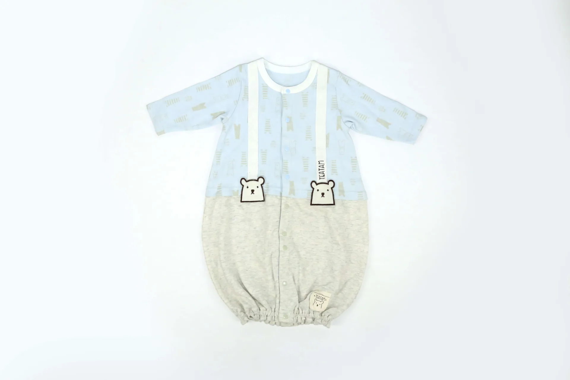 Baby Boy Short-Sleeve Bubble Romper